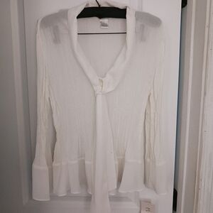 Brand NEW Ivory blouse
